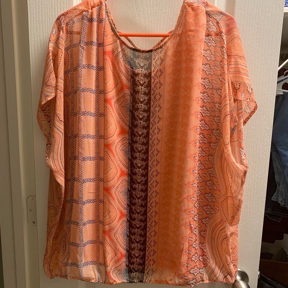 Cute Two Layer Shirt Size XL